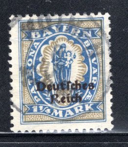 Bavaria #267  VF,  Used.   CV $2.75   ...  0530279