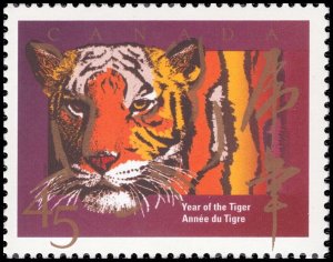 Canada 1998 Sc 1708 Chinese Zodiac Year of the Tiger
