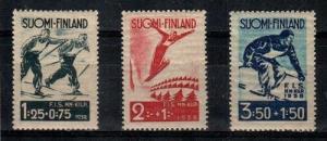 Finland Scott B31-3 Mint NH (Catalog Value $24.00)