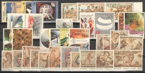 Cyprus 1989 Full year SET MNH VF