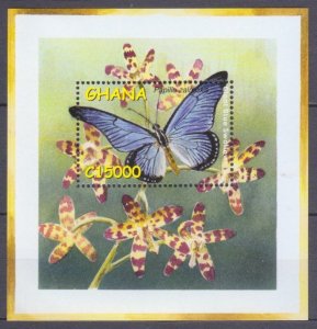 2002 Ghana 3497/B443 Butterflies 5,50 €