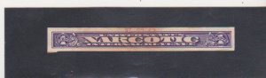 Scott # RJA46a Used Narcotic Sales Tax Revenue has thin