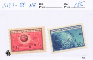 RUSSIA   2187-88   MNH