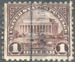 DYNAMITE Stamps: US Scott #571 - USED