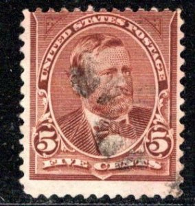 United States Scott # 255, used