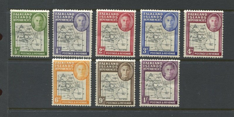 Falklands Dependencies KGVI 1946 set mint o.g. hinged