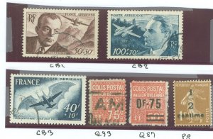 France #CB1-CB3/P3 Used Single