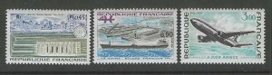 France MNH sc# 1363-1365 Ship