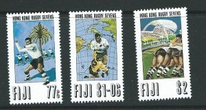 FIJI SG870/2 1993 HONG KONG RUGBY SEVENS COMPETITION MNH