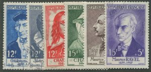 FRANCE #B303-B308 USED SET
