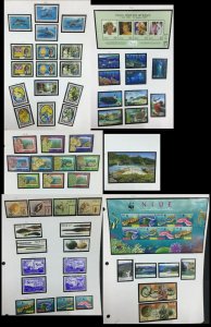 MOMEN: NIUE 1990-2015 COLLECTION MINT OG NH CAT. $950 LOT #61000-8