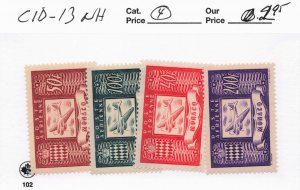 MONACO  C10-13   MNH