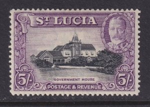 St. Lucia, Scott 105 (SG 123), MLH