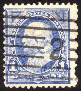 1894, US 1c, Franklin, Used, Sc 247