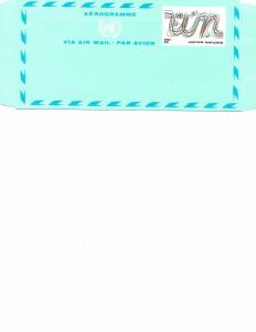 UN New York UC13 Airmail envelope