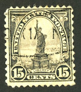 U.S. #696 USED