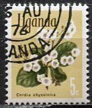 Uganda 1969: Sc. # 115: Used CTO Single Stamp