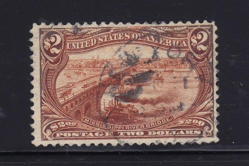 293 VF used neat light cancel with nice color ! see pic !