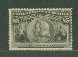 United States #245 Unused Single