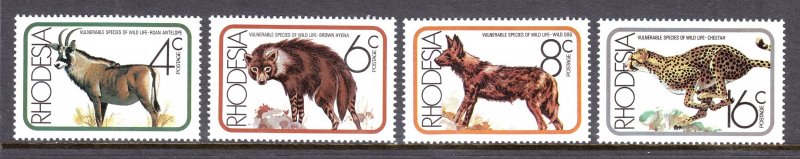 Rhodesia - Scott #367-370 - MNH - SCV $2.20