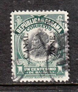 Canal Zone 38 Used VF  