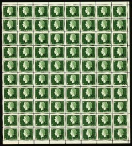 Canada #O47 1963 2c Green Queen Elizabeth II Official G Overprint in Black MNH