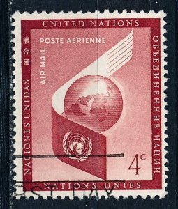 United Nations - New York #C5 Single Used