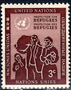 United Nations N.Y.; 1953: Sc. # 15: Mint Single Stamp