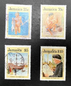 Jamaica: 1989, 500th Anniversary Columbus Discovery of America, Good Used Set