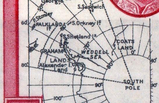 FALKLAND ISLAND 1946 MAP SET MISSING 1/2D AND 2/5 D STUDY LOT FINE LMM