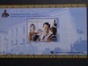 ​KOREA-2000 SC#2043  NOBEL PRICE WINNER-PRES.KIM DAE-JUNG: MNH S/S-VERY FINE