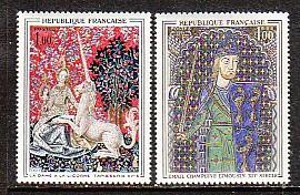 France  Paintings 1106-7 MNH VF