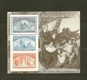 Spain SC#2677 Voyages of Columbus 1992 Souvenir Sheet MNH