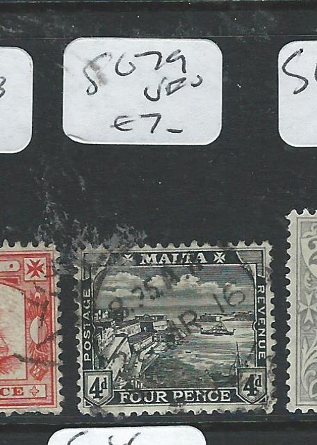 MALTA  (P1607B)  4D   SG 79  VFU