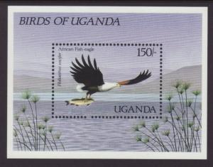 Uganda 578 Eagle Souvenir Sheet MNH VF