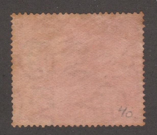 St. Kitts-Nevis, Scott# 40, used, red,  #M474