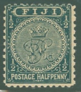 Fiji #53v Unused Single