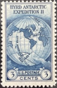 Scott #733 1933 3¢ Byrd Expedition MNH OG