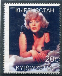 Kyrgyzstan 2000 MARILYN MONROE Stamp Perforated Mint (NH)