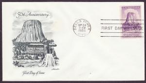 1084 Devils Tower Artmaster FDC