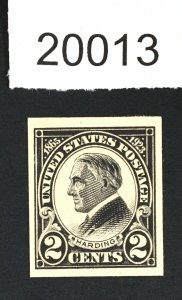 MOMEN: US STAMPS # 611 MINT OG NH LOT # 20013