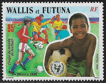 Wallis & Futuna #339 MNH Stamp - World Cup Soccer