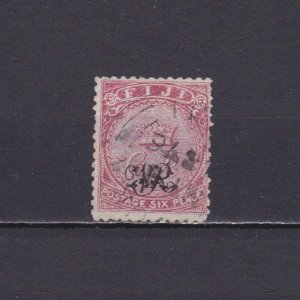 FIJI 1877, SG# 33, CV £38, overprint, Used