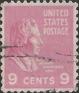 # 814 USED WILLIAM H. HARRISON