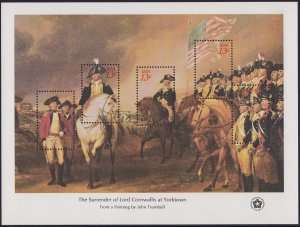 1686-89 American Bicentennial SS MNH