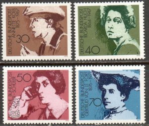 Germany Sc #1155-1158 Mint Hinged