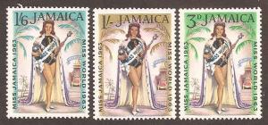 Jamaica 205-207 Mint VF NH