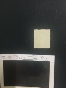 MOMEN: RHODESIA SG #92 1901 UNUSED LOT #60756