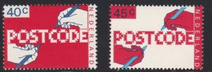 Netherlands # 574-575, New Postal Codes, NH, 1/2 Cat.