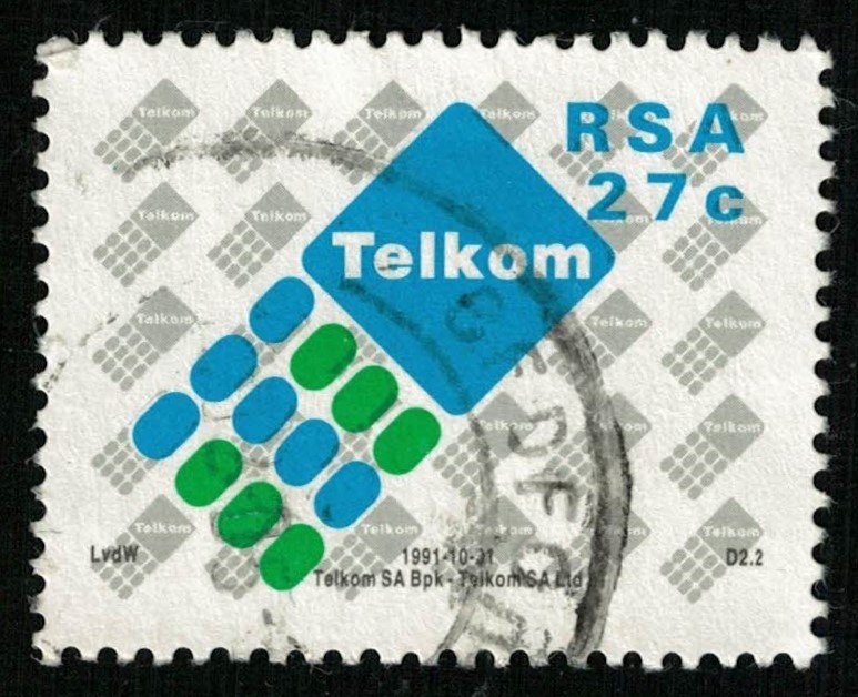 1991, Establishment of Post Office Ltd and Telekom Ltd, 27c, RSA (RТ-340)